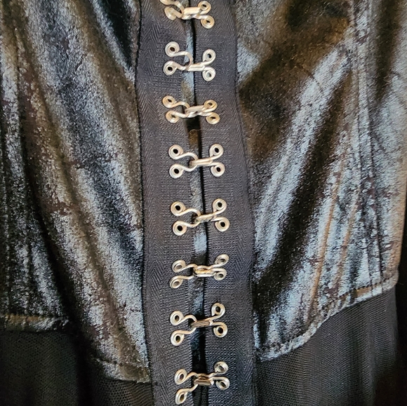 Shrine Of Hollywood Goth Gothic Cyber Dress S - Picture 3 of 7